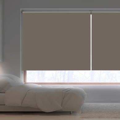 Persiana Enrollable Bo Solpor Marron 75x250 Cm