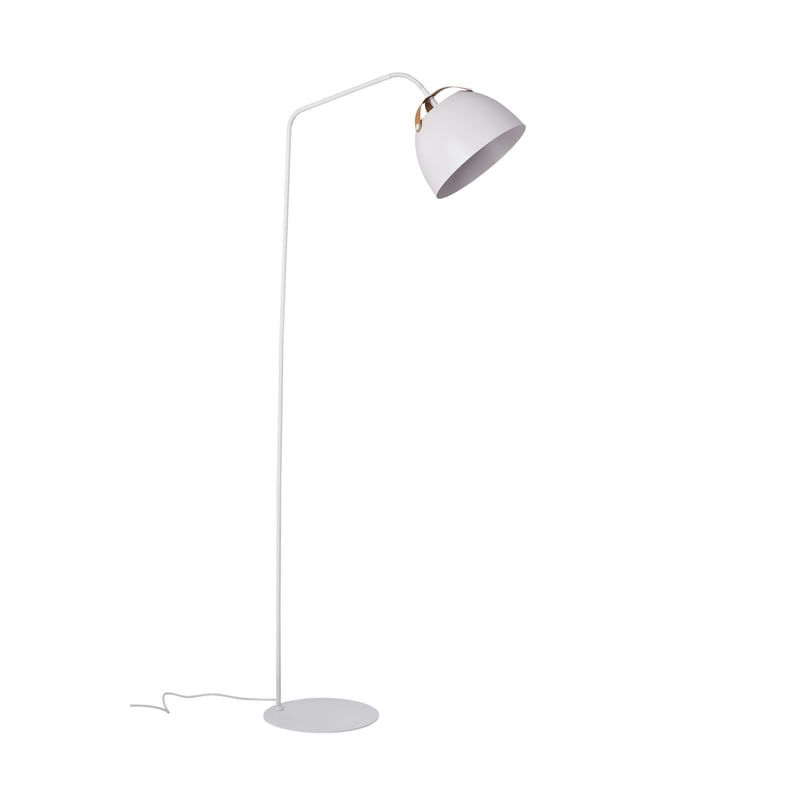 BERNI SOBREMESA BLANCO Tischleuchte – E27, 20W, Schlichter Designstil Mit Stoffschirm