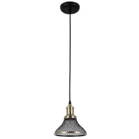 Lamp Colgante Travula 1l E27 Br Negro