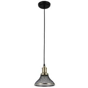 Lamp Colgante Travula 1l E27 Br Negro