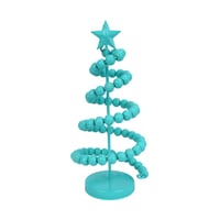 Árbol de Navidad Deco Esfera Turquesa 8x18.5 cm