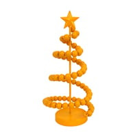 Árbol de Navidad Deco Esfera Naranja 8x18.5 cm