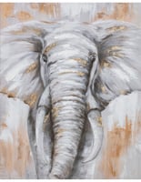 Cuadro Elefante Multi 80x100 cm