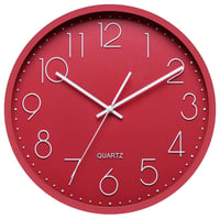 Reloj Muro Wonder 35cm Rojo