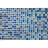 Tapete antiderrapante azul 65x150 cm