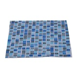 Tapete antiderrapante azul 40x60 cm