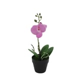 Orquídea lila artificial 15 x 11 x 25 cm