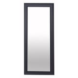 Espejo decorativo negro 120x50 cm