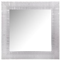 Espejo Decorativo Plata 40 x 40 cm