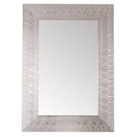 Espejo Decorativo Color Plata 50 x 70 cm