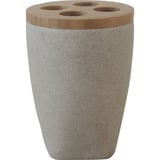 Portacepillo Piedra beige