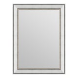 Espejo decorativo plata 90x120 cm