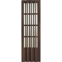 Puerta PVC chocolate 87 x 240 cm