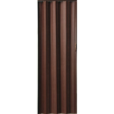 Puerta PVC 87 x 215 cm chocolate