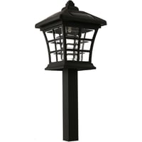 Estaca Solar Led Antique Negra