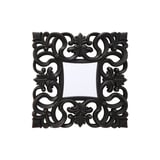 Set 3 espejos decorativos negro 25x25 cm