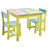 Set de mesa con 2 sillas