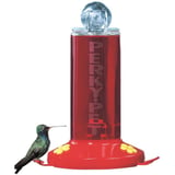 Bebedero ventana p/colibrí de 8 oz 2 estaciones
