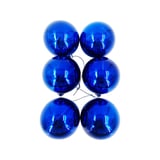 Set de esferas 12 piezas 6 cm de plástico