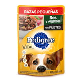 Alimento para perro res y vegetales 100 g