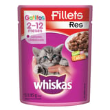 Alimento para gato cachorro res 85 g
