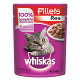 Alimento para gato res en trozos 85 g