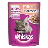 Alimento para gato salmón en trozos 85 g