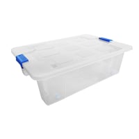 Caja multiusos Yazmín 28 lt con ruedas