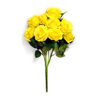 Ramo de 9 rosas amarillo