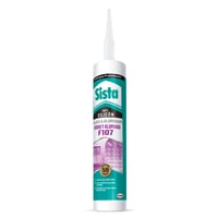 Sista F107 Silicón Vidrio y Aluminio Negro 300 ml