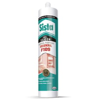 Sista F109 Silicón Uso General Blanco 300 ml