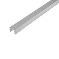 Perfil de aluminio natural 10 x 13 x 1.5 mm 1 m