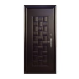 Puerta seguridad Luxury chocolate Ver izquierda 95 x 213 cm