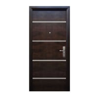 Puerta Seguridad Firenze Nogal Izquierda 96 x 215 cm