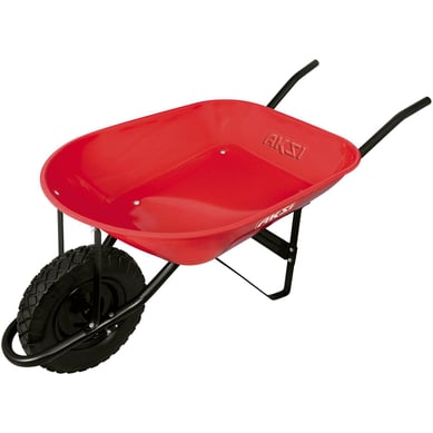 Carretilla de 4.5 ft3 (roja) bastidormetlico