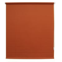 Persiana enrollable translúcida naranja 150x180 cm