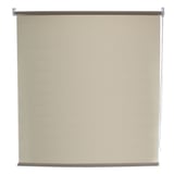 Persiana enrollable translúcida beige 100x160 cm