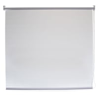 Persiana enrollable translúcida blanca 100x160 cm