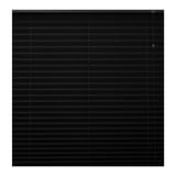 Persiana plisada tela negro 100x120 cm