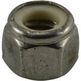 Tuercas gruesas inserción nylon y acero Inox. 3/8-16 50 pzs.