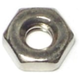 Tuercas hexagonales terminación gruesa acero Inox. 10-24 125 pzs.