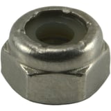 Tuercas gruesas inserción nylon de acero Inox. 10-24 4 pzs.