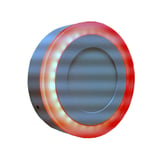 Sobreponer Arcoiris led 9W rojo