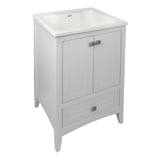 Mueble  Olympia con lavadero blanco