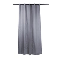Cortina Black Out liso gris 135x220 cm