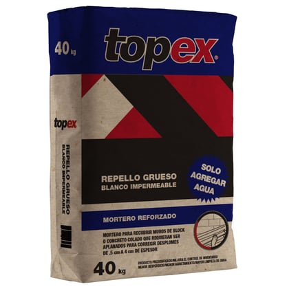 Repello grueso impermeable 40 kg blanco - Sodimac.com.mx
