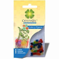 Figuras de hidrogel deshidratadas cubo multicolor 5 g