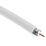 Cable coaxial  RG59 blanco 1 M