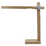 Lámpara escritorio madera Dimeable cálida fría 110-240V