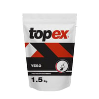Topex yeso 1.5 Kg p/pequeñas reparaciones